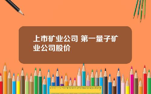 上市矿业公司 第一量子矿业公司股价