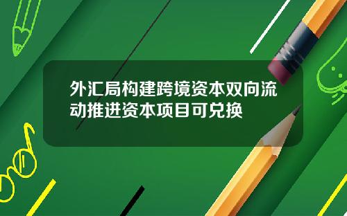 外汇局构建跨境资本双向流动推进资本项目可兑换